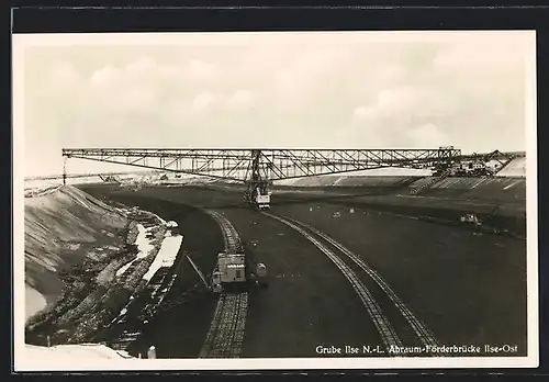 AK Grube Ilse /N.-L., Abraum-Förderbrücke Ilse-Ost