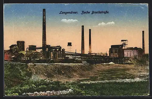AK Langendreer, Blick auf die Zeche Bruchstrasse