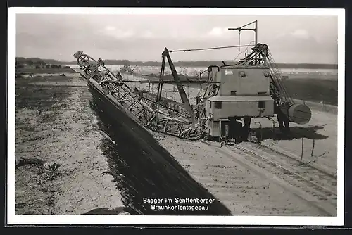 AK Senftenberg, Bagger im Senftenberger Braunkohlentagebau