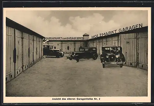 AK Berlin, Holzmarkt-Garagen, Holzmarktstrasse 68