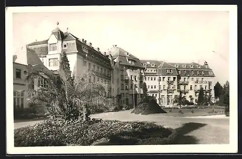 AK Piestany, Thermia-Palace Hotel mit Anlagen