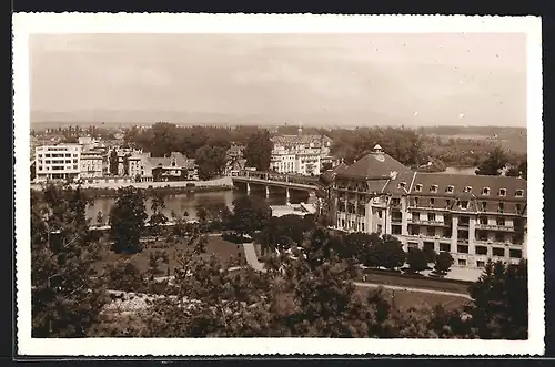 AK Piestany, Gesamtansicht aus der Vogelschau