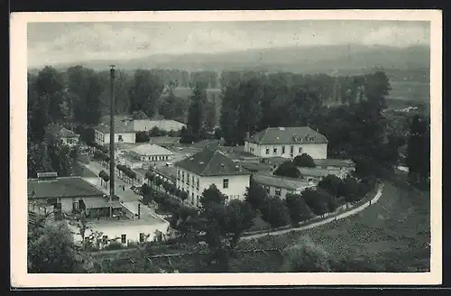 AK Bad Pistyan, Gesamtansicht des Pro patria Volkssanatoriums, Celkovy pohl`ad na l`udový ustav Pro patria