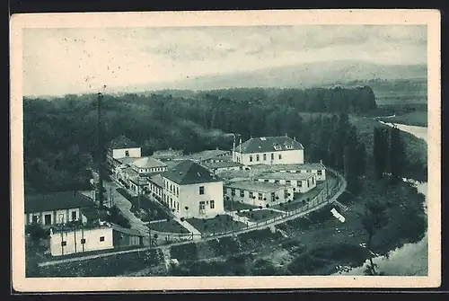 AK Bad Pistyan, Gesamtansicht des Pro Patria Volkssanatoriums