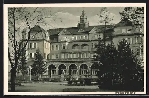 AK Piestany, Grand Hotel Royal, Gebäudeansicht
