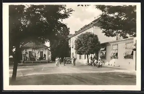 AK Piestany, Strassenpartie an der Pro Patria Heilstätte