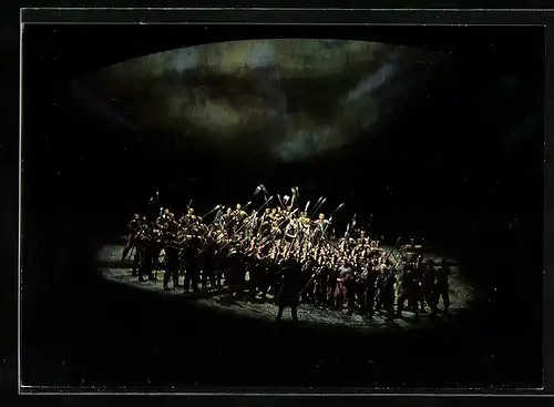 AK Bayreuth, Festspiele, II. Akt der Götterdämmerung