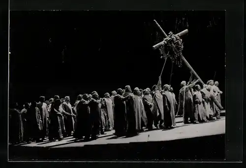 AK Bayreuth, Festspiele 1978, Tannhäuser III. Akt, Trauerzug