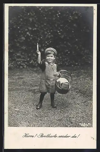 AK Hurra! Brotkarte wieder da!