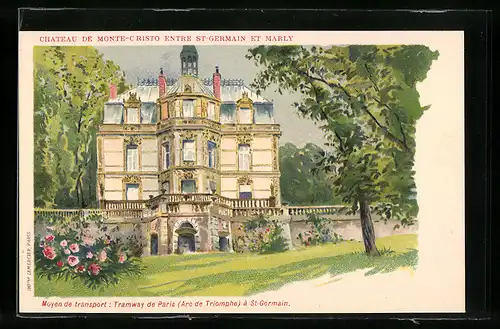 AK St-Germain, Chateau de Monte-Cristo