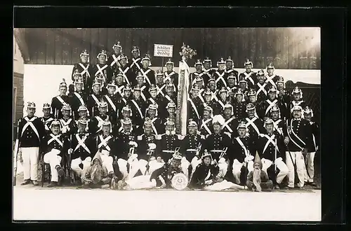 Foto-AK Grödig, Schützenkompagnie Grödig