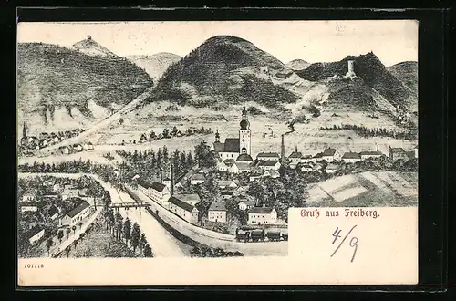 AK Freiberg, Gesamtansicht
