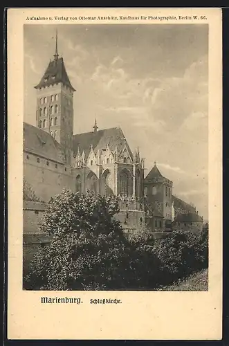 AK Marienburg-Malbork, Schlosskirche