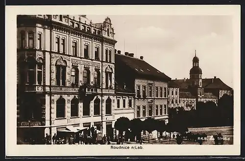 AK Roudnice n. Lab., Rolnicka, Zalozna, Podrispka