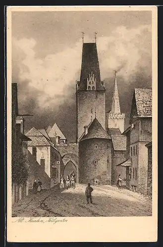 AK Kaaden, Heiligentor mit Pferden