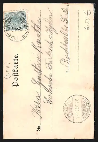 AK Bodenbach a / Elbe, Ortsansicht mit Landschaft