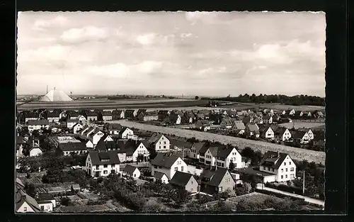 AK Weetzen b. Hannover, Blick über die Dächer der Ortschaft