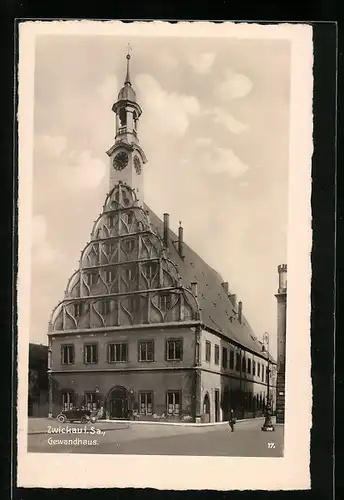 AK Zwickau i. Sa., Gewandhaus