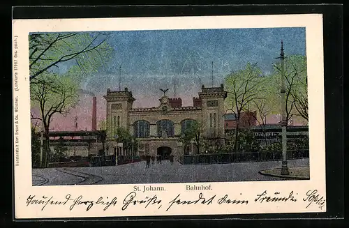 AK St. Johann, Bahnhof