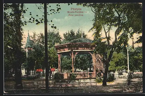 AK Piestany, Musik-Pavillon