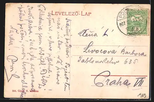 AK Piestany, Ansicht vom Arbeiter-Pensionat