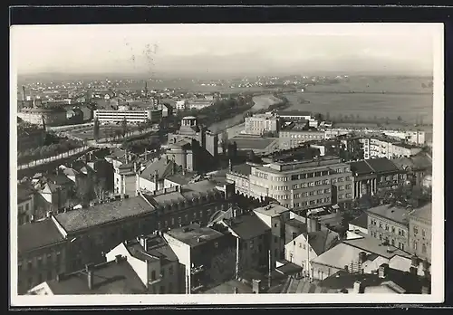 AK Königgrätz / Hradec Kralove, Teilansicht über die Stadt