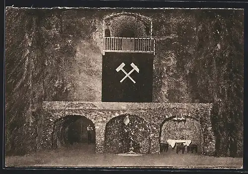 AK Kochendorf, Salzbergwerk, Festsaal, Nördlicher Abschluss