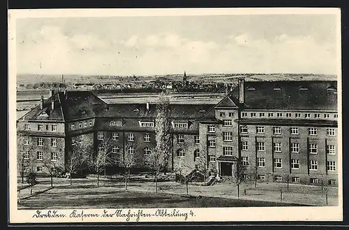 AK Dresden-Neustadt, Kaserne der Nachrichten-Abteilung 4