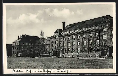 AK Dresden-Übigau, Kaserne der Nachrichten-Abteilung 4, Washingtonstrasse