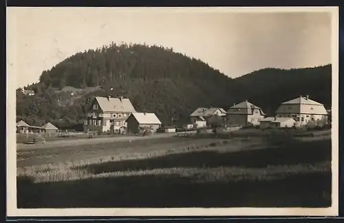 AK Potstejn, Blick auf die Ortschaft