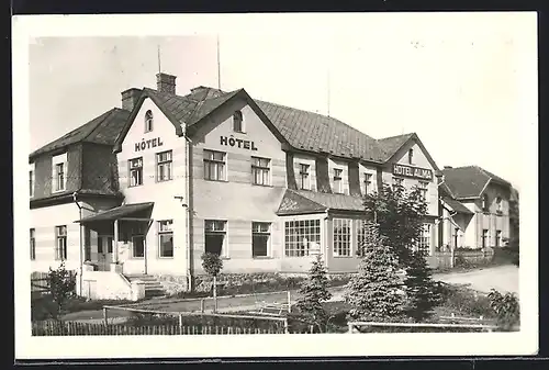 AK Rokitnitz / Rokytnice v Orlickych Horach, Hotel Alma im Sonnenschein