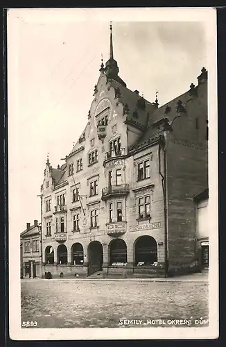 AK Semily, Hotel Okresní dum