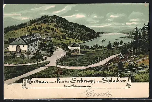 AK Schluchsee, Hotel und Gasthaus Seebrugg