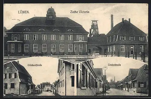 AK Lünen, Zeche Victoria, Glückaufstrasse