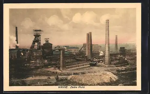 AK Wanne, Kohle-Zeche Pluto