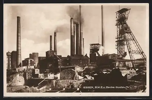 AK Essen, Zeche Viktoria Mathias u. R.W.E.