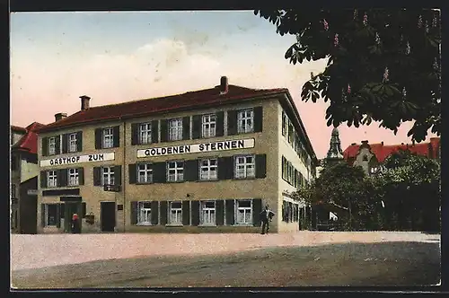 AK Konstanz, Gasthof zum Goldenen Sternen