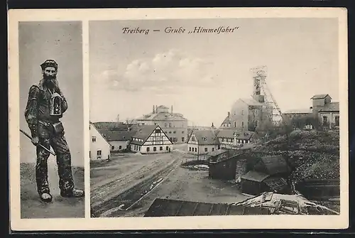 AK Freiberg, Kgl. Grube Himmelfahrt
