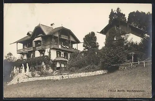 AK Berchtesgaden, Hotel Villa Bach