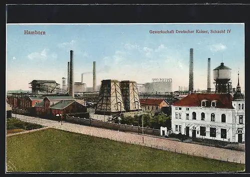 AK Hamborn, Gewerkschaft Deutscher Kaiser, Schacht IV