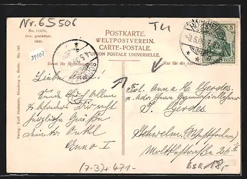 AK Homberg, Steinkohlen-Bergwerk Rheinpreussen, Schacht III.