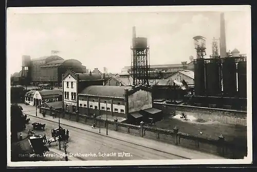 AK Hamborn, Vereinigte Stahlwerke, Schacht III und VII