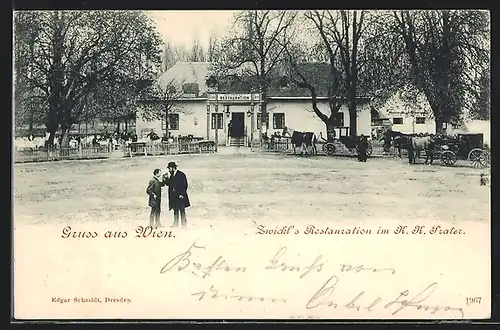 AK Wien, Wiener Prater, Zwickl`s Restaurant