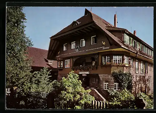 AK Ödenwald /Schwarzwald, Schwarzwaldgasthof und Pension Adrionshof, Bes. Familie Göckelmann-Adrion