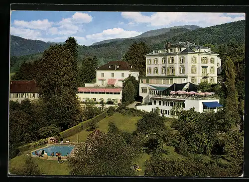 AK Badenweiler, Hotel Eckerlin, Bes. Familie Fischer-Eckerlin