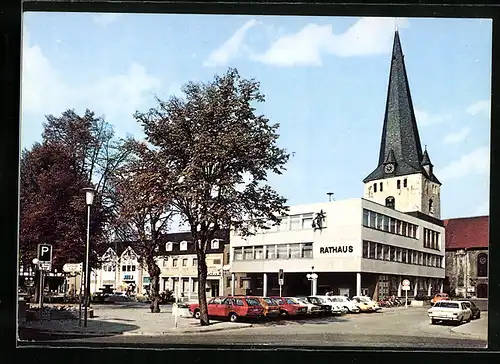 AK Schöppenstedt, Rathaus und Markt