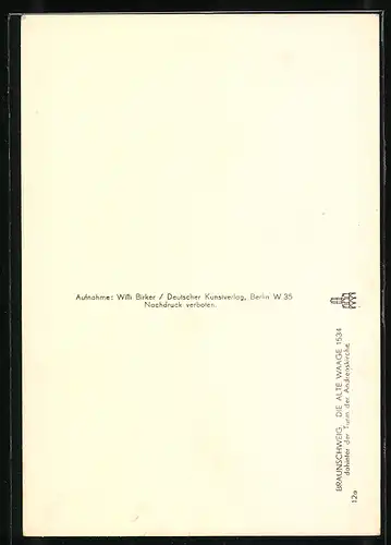 AK Braunschweig, Die Alte Waage