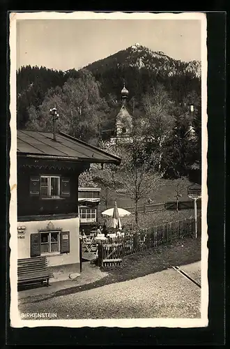 AK Birkenstein /Bayr. Hochland, Lamdhaus Seidl mit Restaurant