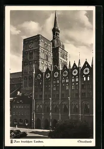 AK Stralsund, Rathaus und Nicolaikirche