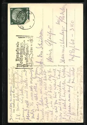 AK Stralsund, Rathaus und Nicolaikirche